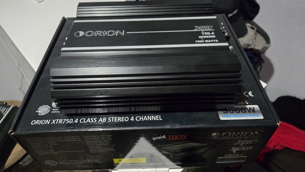 Orion Xtr Car Audio Amplifier 4 Channel