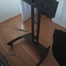Tv Roller Stand Compatible For 65" Widescreen 