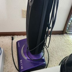 Riccar Supralite R10S Vacuum Cleaner Light weight Purple  Bagged~ WORKS!