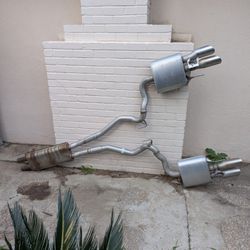 OEM 18-23 Ford Mustang GT Stock Catback Active Exhaust Mufflers