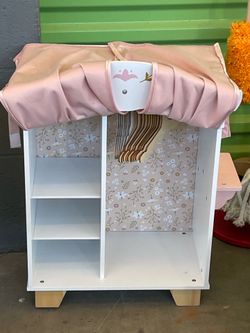 ROBUD Wooden Play Armoire Closet