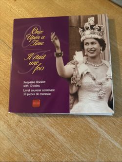2002 RCM Once Upon a Time Keepsake Booklet with 10 Coins Sealed