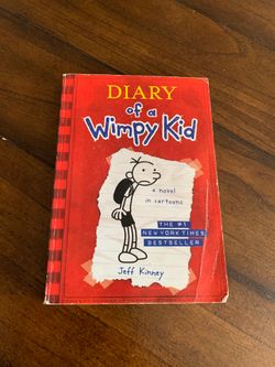 Diary of the wimpy kid paperback cover