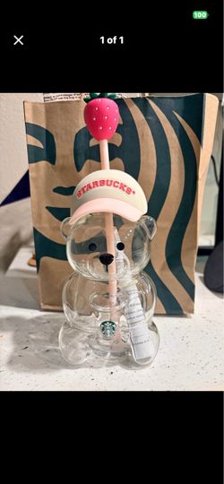 Pink edition Starbucks bear cup