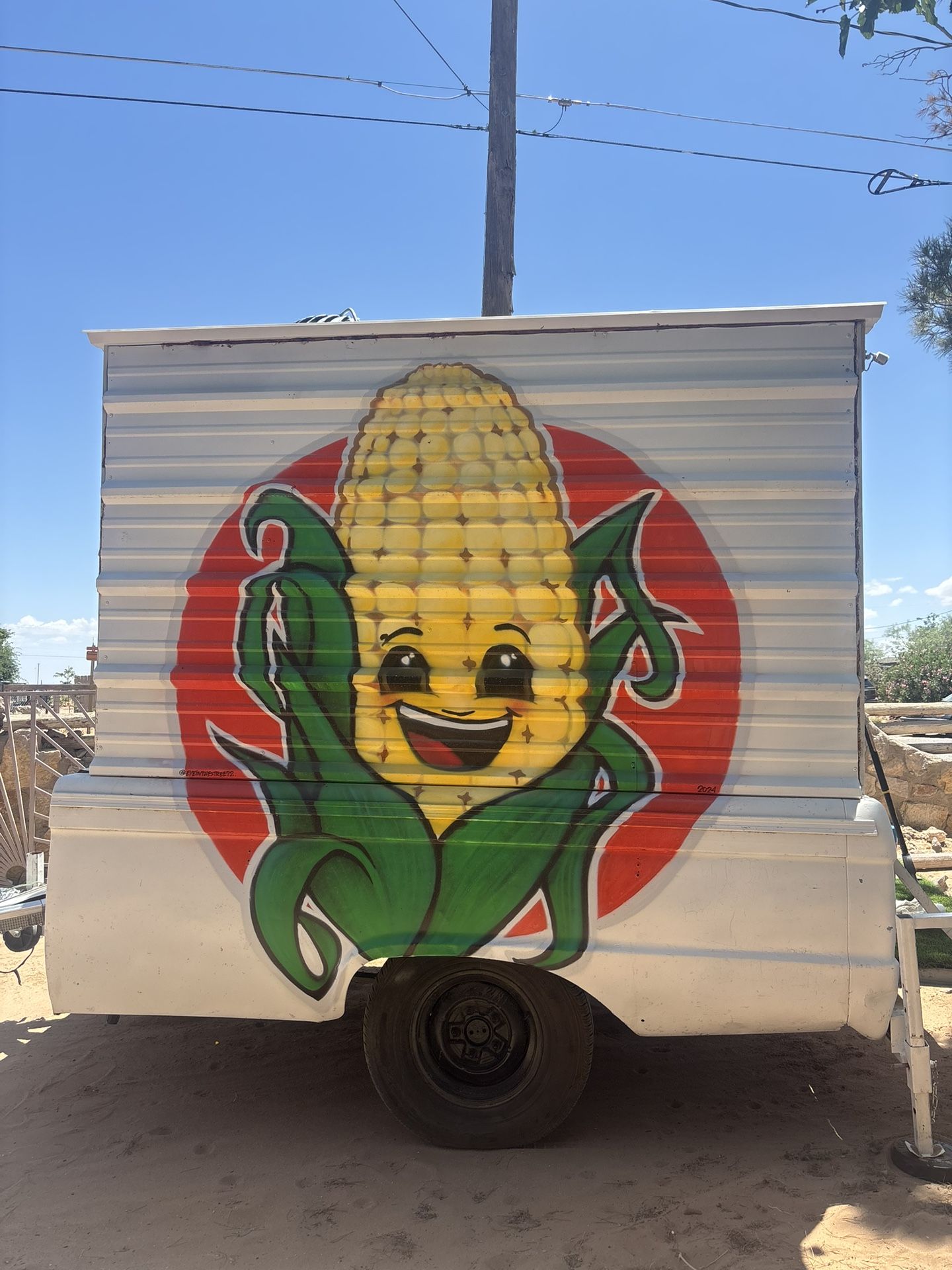 Elote Trailer For Sale 