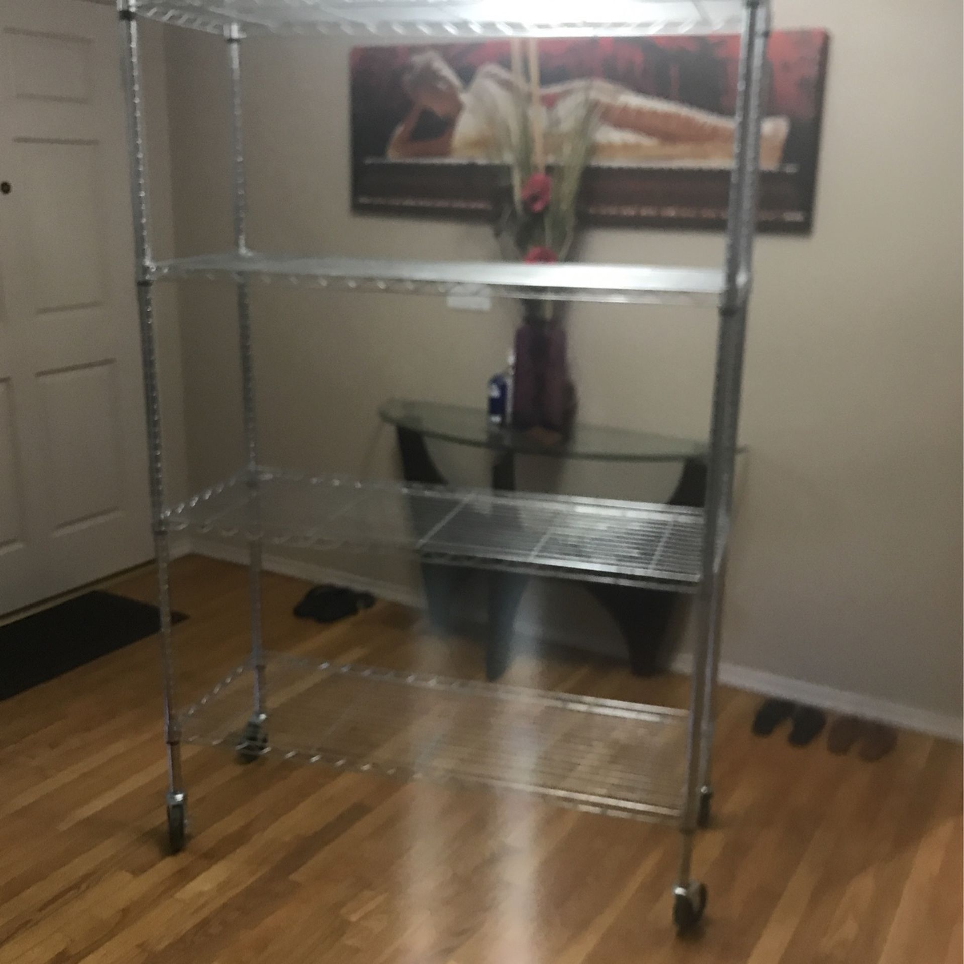 Chrome Wired Racks