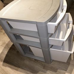 Plastic Playroom Or Craft Storage