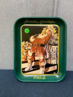 Coca Cola Tray ( Seasons Greeting )