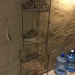 Corner shelves rack for flowers or decorations