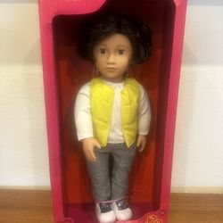 Our Generation 18in Boy Doll Lee New