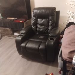 Black Recliner 