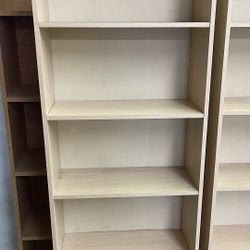 Adjustable Wood Bookcase 