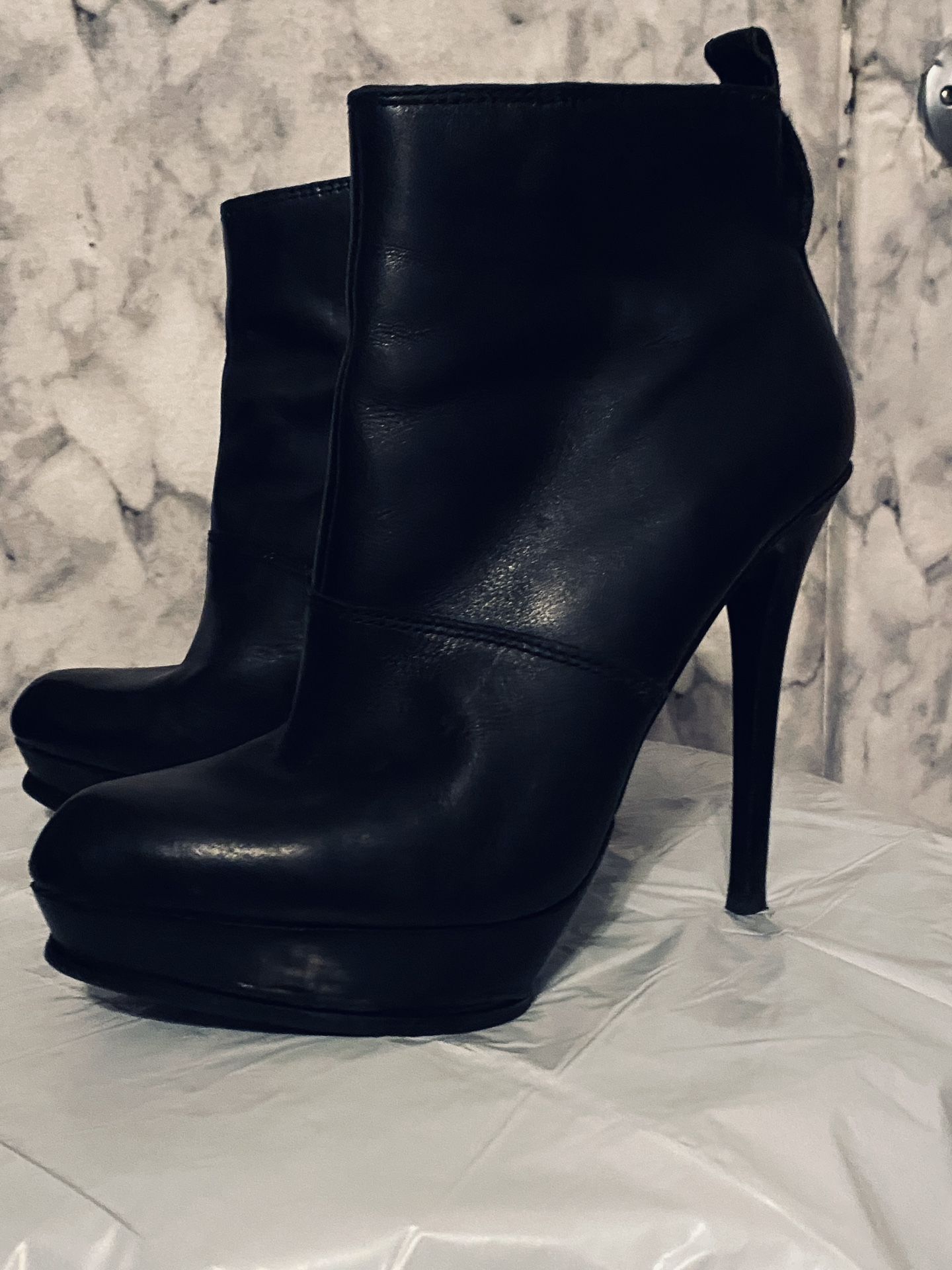 Michael Kors Platform Leather Booty