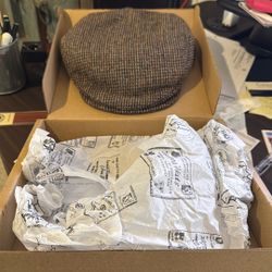 BRAND NEW:  Vintage Tweed Cap from Hannah Hats (Ireland)