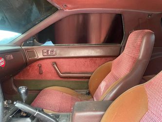 86-91 Mazda RX7 S4 Maroon Interior