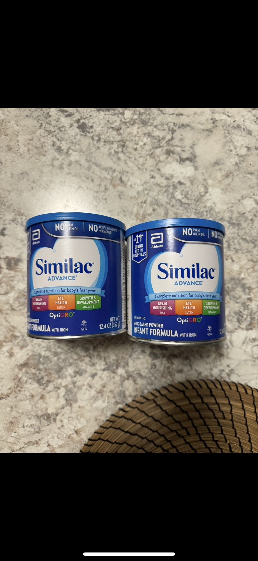 Similac Advance Small Cans