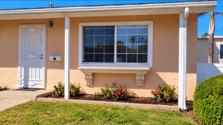 Decorative Exterior Foam Window Mantel with Ornate Corbels