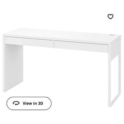 Ikea White Desk 