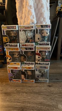 Funko Pop Lot of 9 Figures