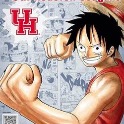 Houston cougars monkey D Luffy