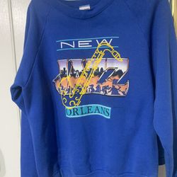 Vintage New Orleans Jazz Crew Neck 