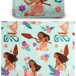 Disney Princess Moana XL Throw Blanket