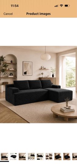 Boneless couch