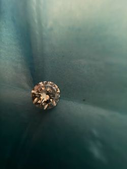 Loose Round Cut Champagne Gemstone