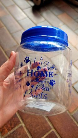 Dog treat container