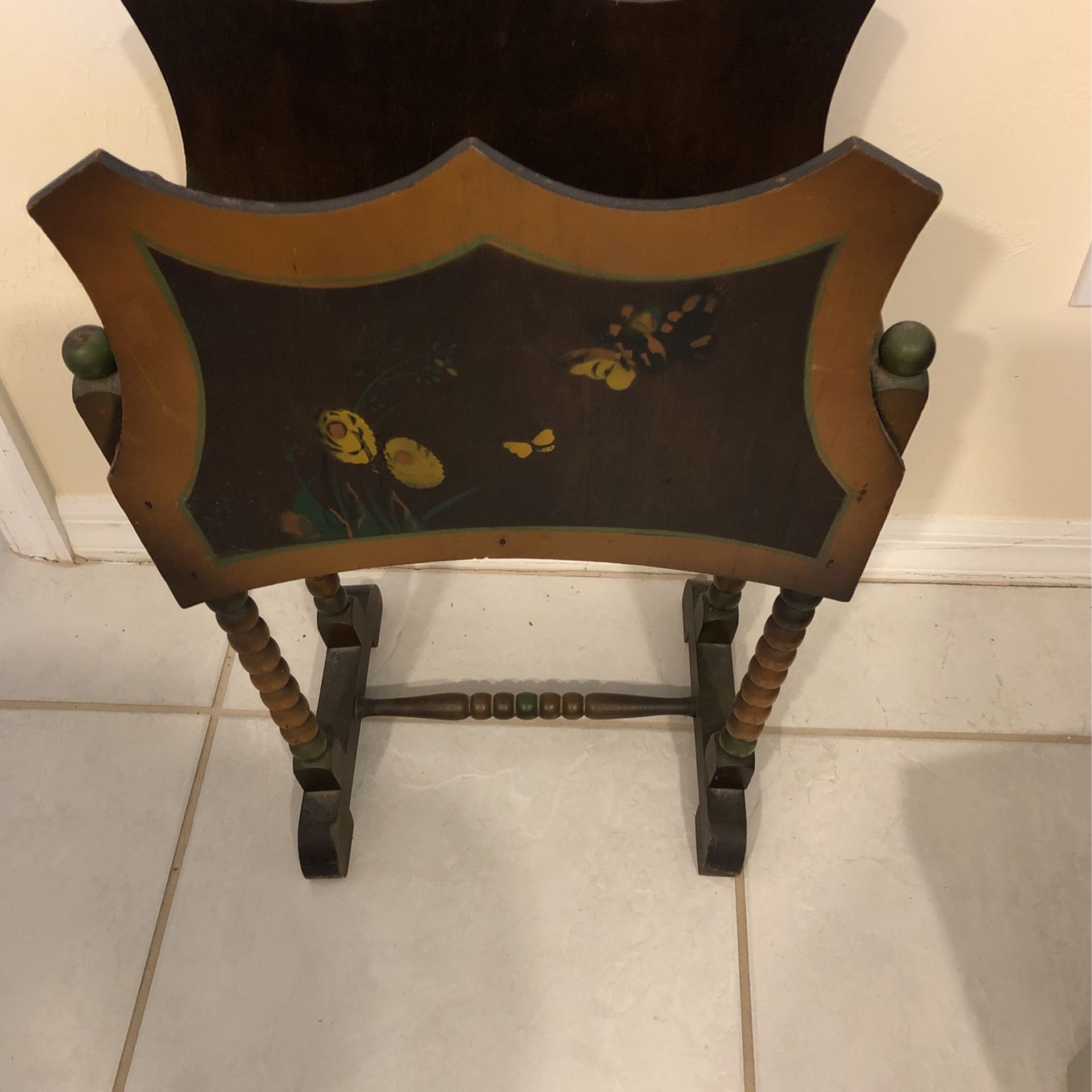Antique Magazine Stand