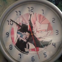 Vintage 1999 Dragonball Z Clock 