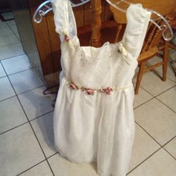 Dress For Child Off White Formal