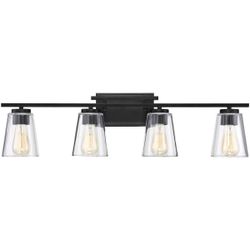 Savoy House  4 Light Bath Bar  Black