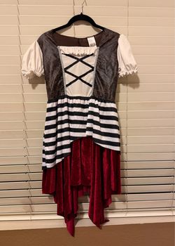Costume Pirate Dress Girls Size XL