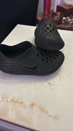Nike Foam Clog Slides Black