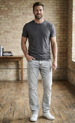 True Religion Ricky Straight Leg Jeans Men Size 36