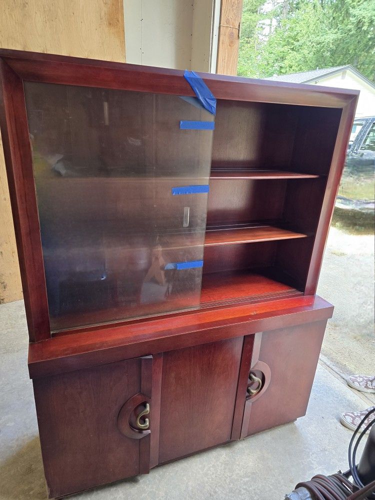 Antique Hutch.....Cherry Wood.