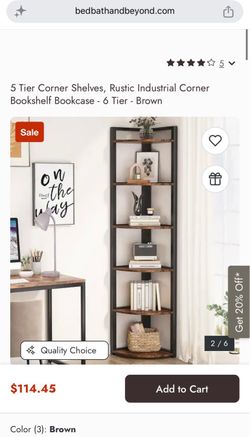Brand new corner shelf
