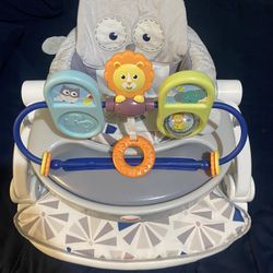 Fisher-price sit-me-up with toy Tray