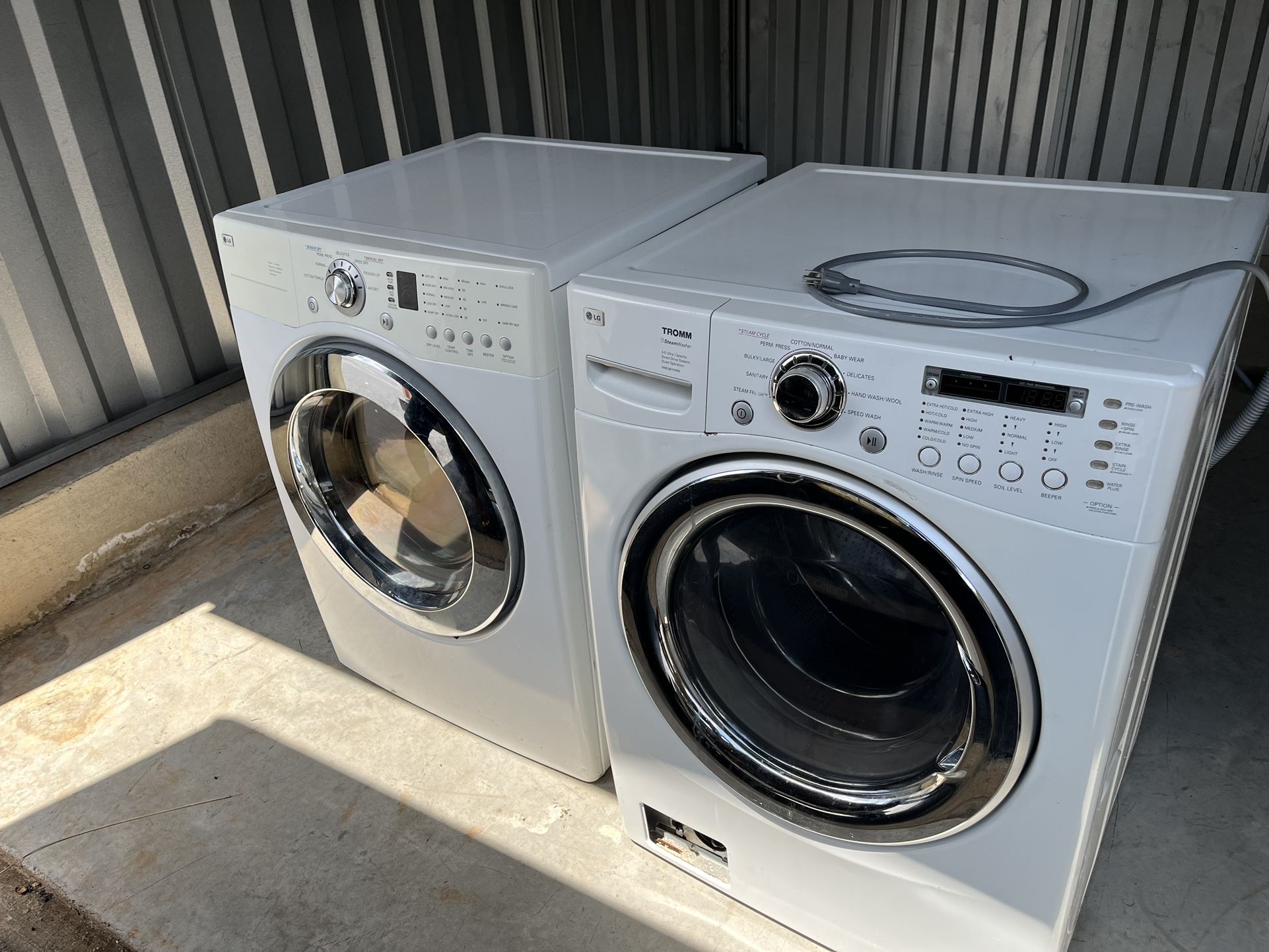 Washer And Dryer