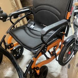 portable all-terrain, foldable electric wheelchair, carrying up to 330 pounds ‼️ not include batteri‼️
