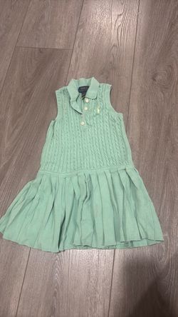 Polo Ralph Lauren Girls Cable Knit Dress