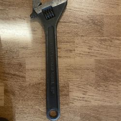 Drop Forged Steel 12” (300mm) Heavy Duty Adjustable Wrench