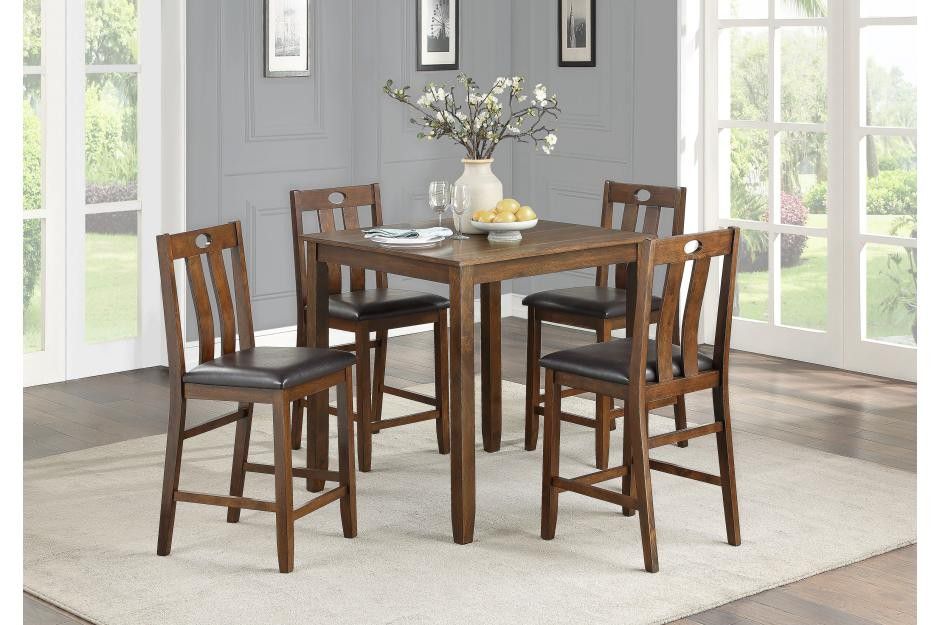5 Piece Counter Height Table and Chairs