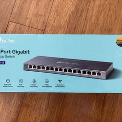 TP-Link 16 Port Gigabit Switch TS-SG116 (Like New)