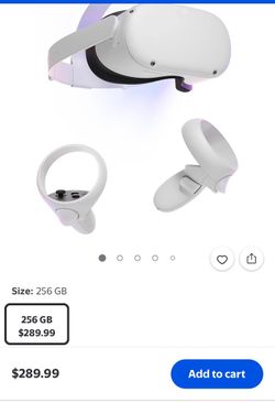 Meta Quest 2 VR Headset 256GB with Controllers