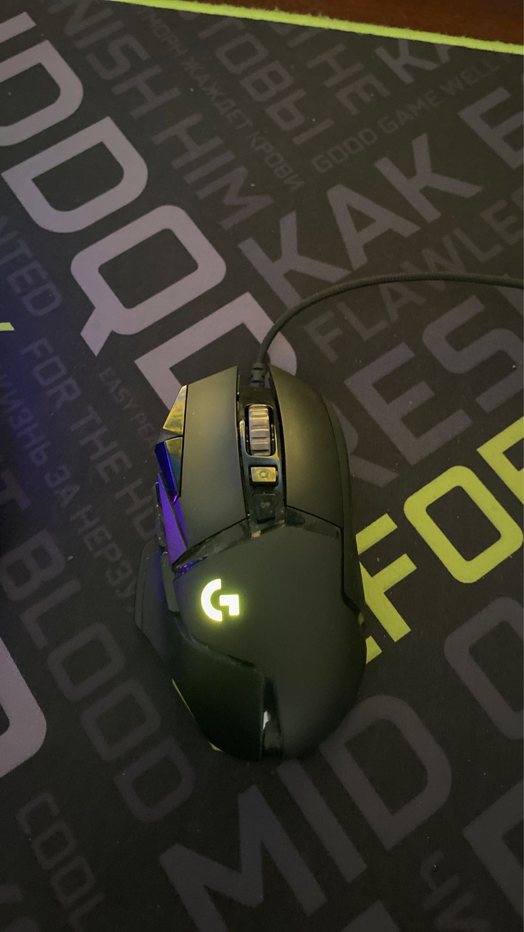 Logitech g502 gaming mouse