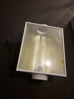 HID Grow Light Reflector Hood with Bulb