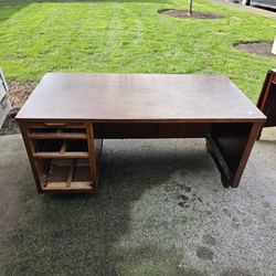 $70 OBO!! Vintage real wood desk