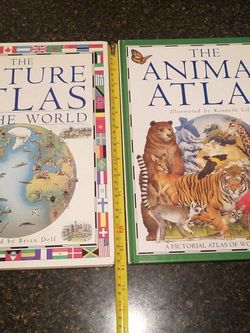 Picture Atlas & Animal Atlas Books